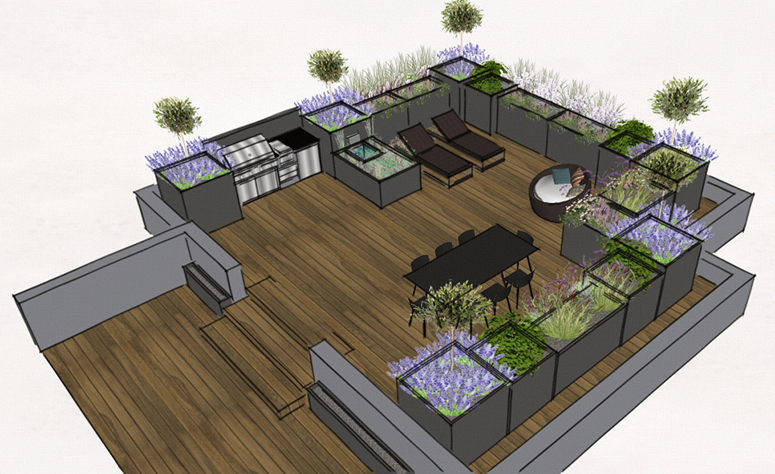 ROOF GARDEN - Couture Gardens